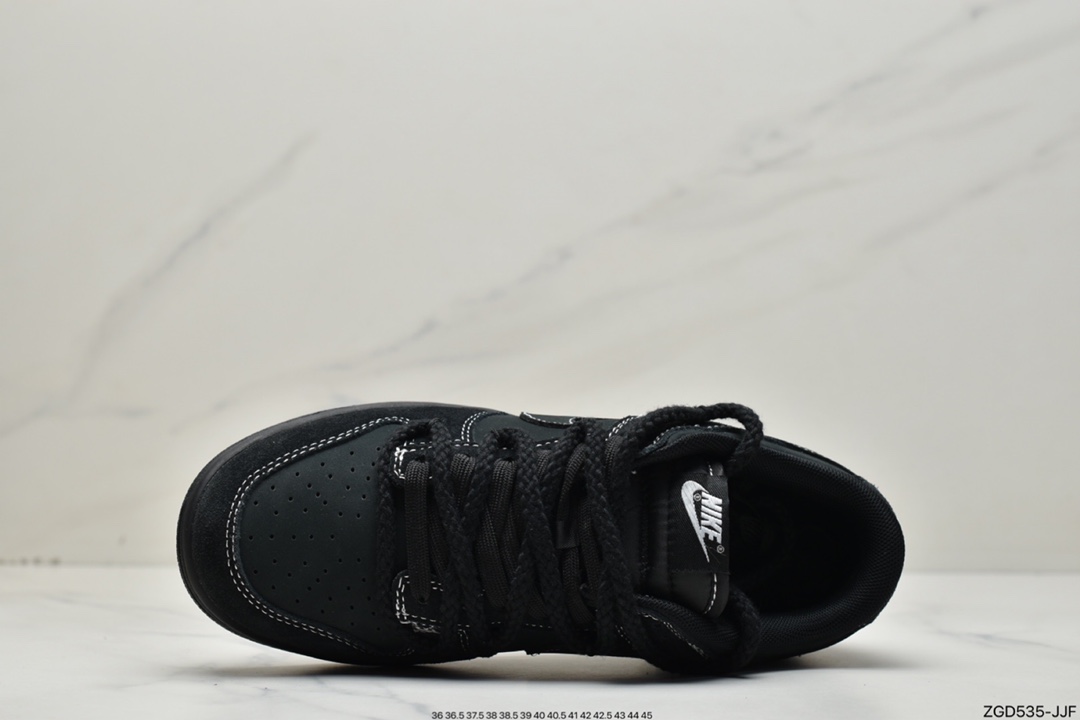 290 绑绳Off-White解构风定制，耐克Nike SB Dunk Low”Paper Airplane”扣篮DJ6188-002