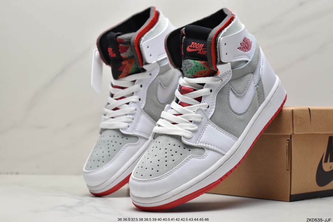270 耐克Nike Wmns Air Jordan 1 Zoom CMFT”Anthracite”AJ1 CT0978-100