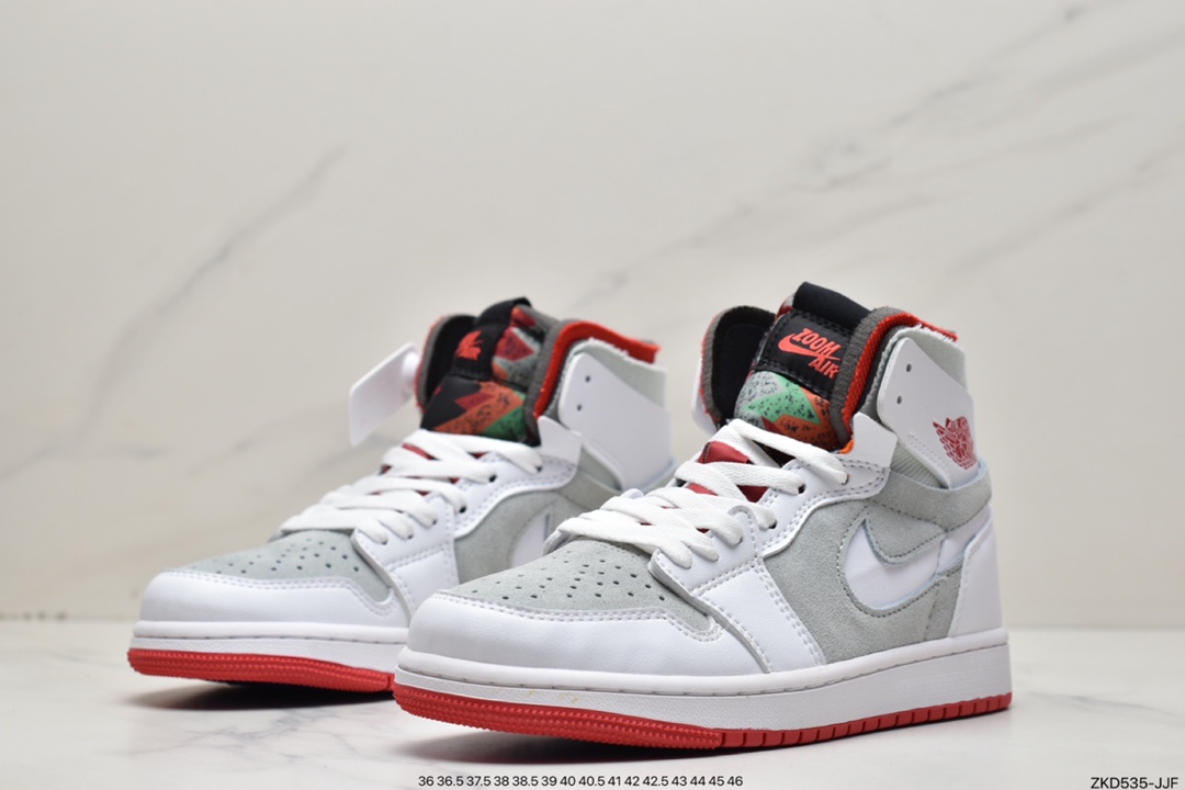 270 耐克Nike Wmns Air Jordan 1 Zoom CMFT”Anthracite”AJ1 CT0978-100