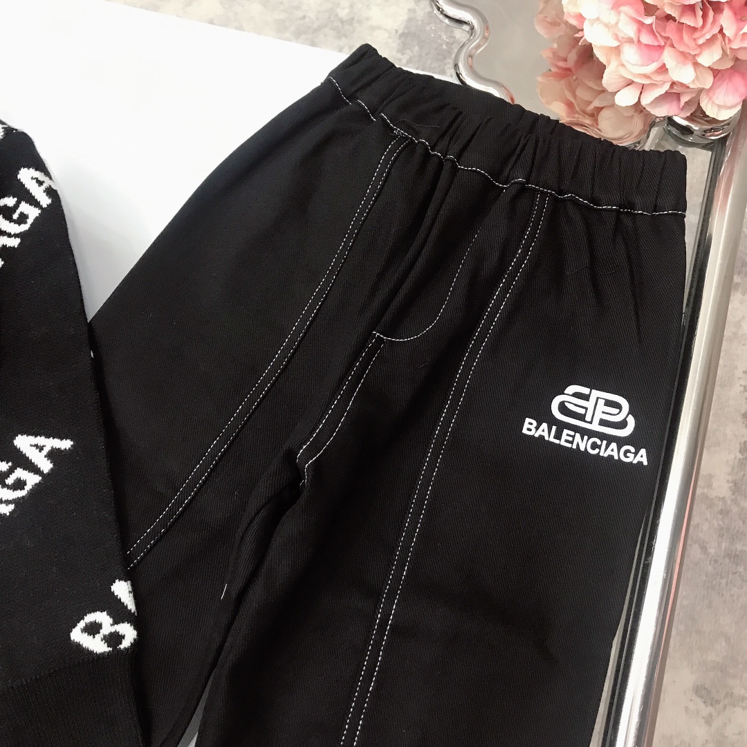 “Balenciaga Parisian Suit: Knit Details, High-Sweating Cotton, Comfortable and Stylish Kids’ Wear” - 图片 6