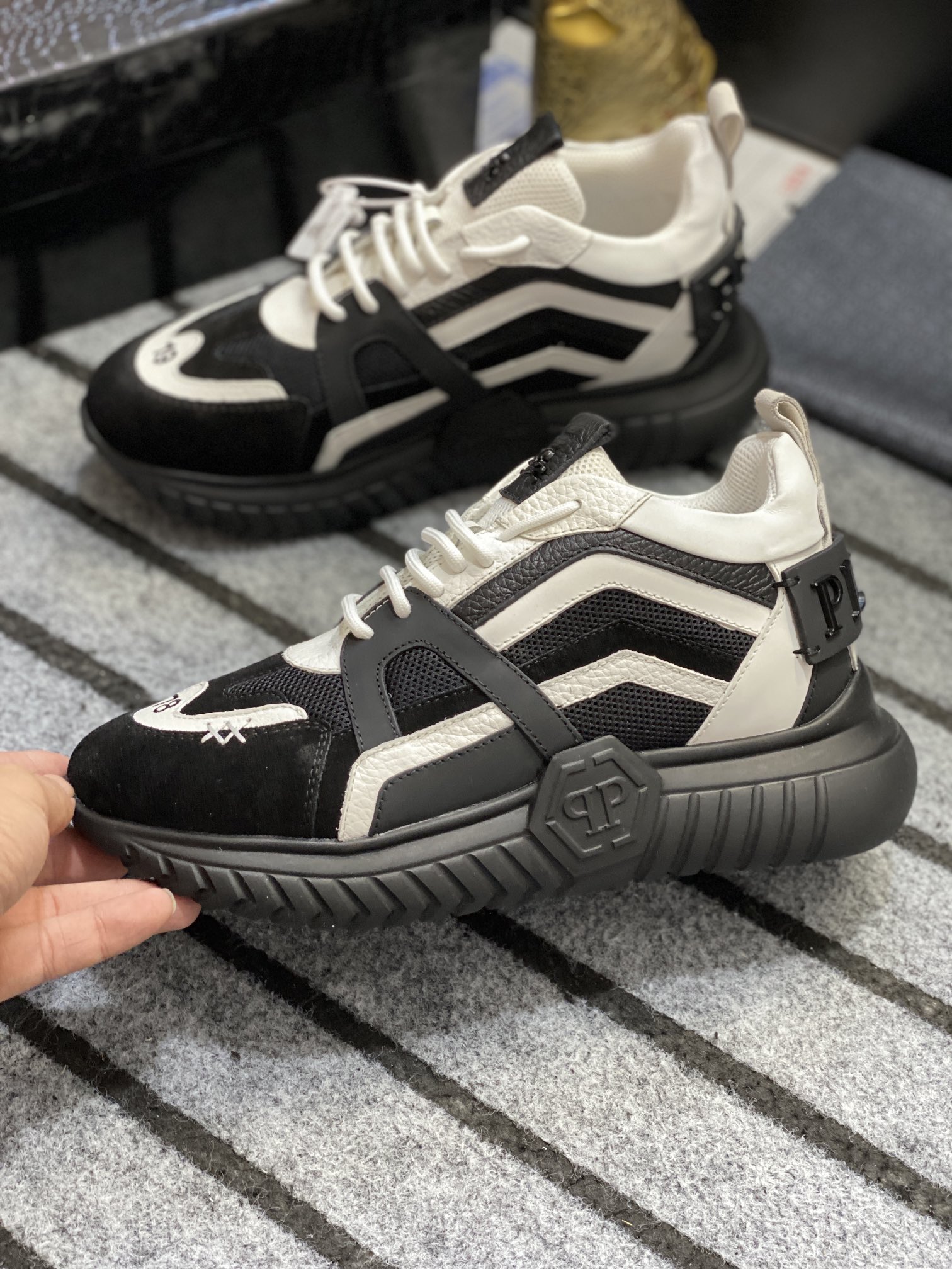 precio de fábrica PHILIPP PLEIN-Philip Plein Tamaño: 38-44 (45 personalizado LLB) Philip Plein marca