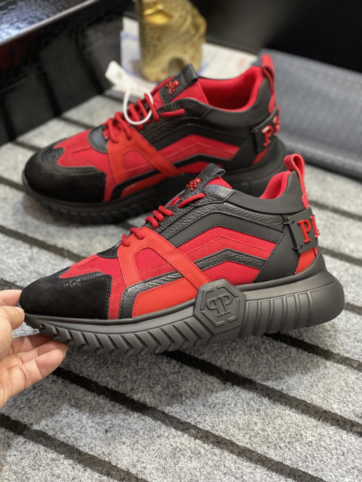 precio de fábrica PHILIPP PLEIN-Philip Plein Tamaño: 38-44 (45 personalizado LLB) Philip Plein marca