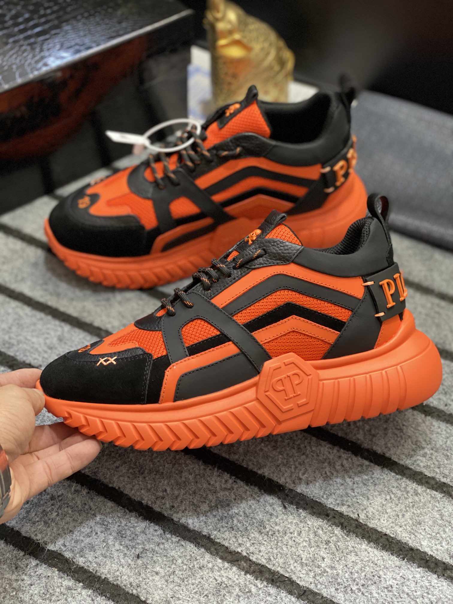 precio de fábrica PHILIPP PLEIN-Philip Plein Tamaño: 38-44 (45 LLB personalizado) Philip Plein marca