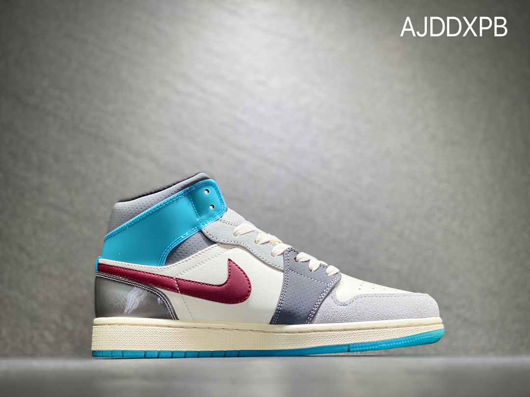 240 NIKE Air Jordan 1 mid乔丹中帮休闲板鞋  FB1870-161