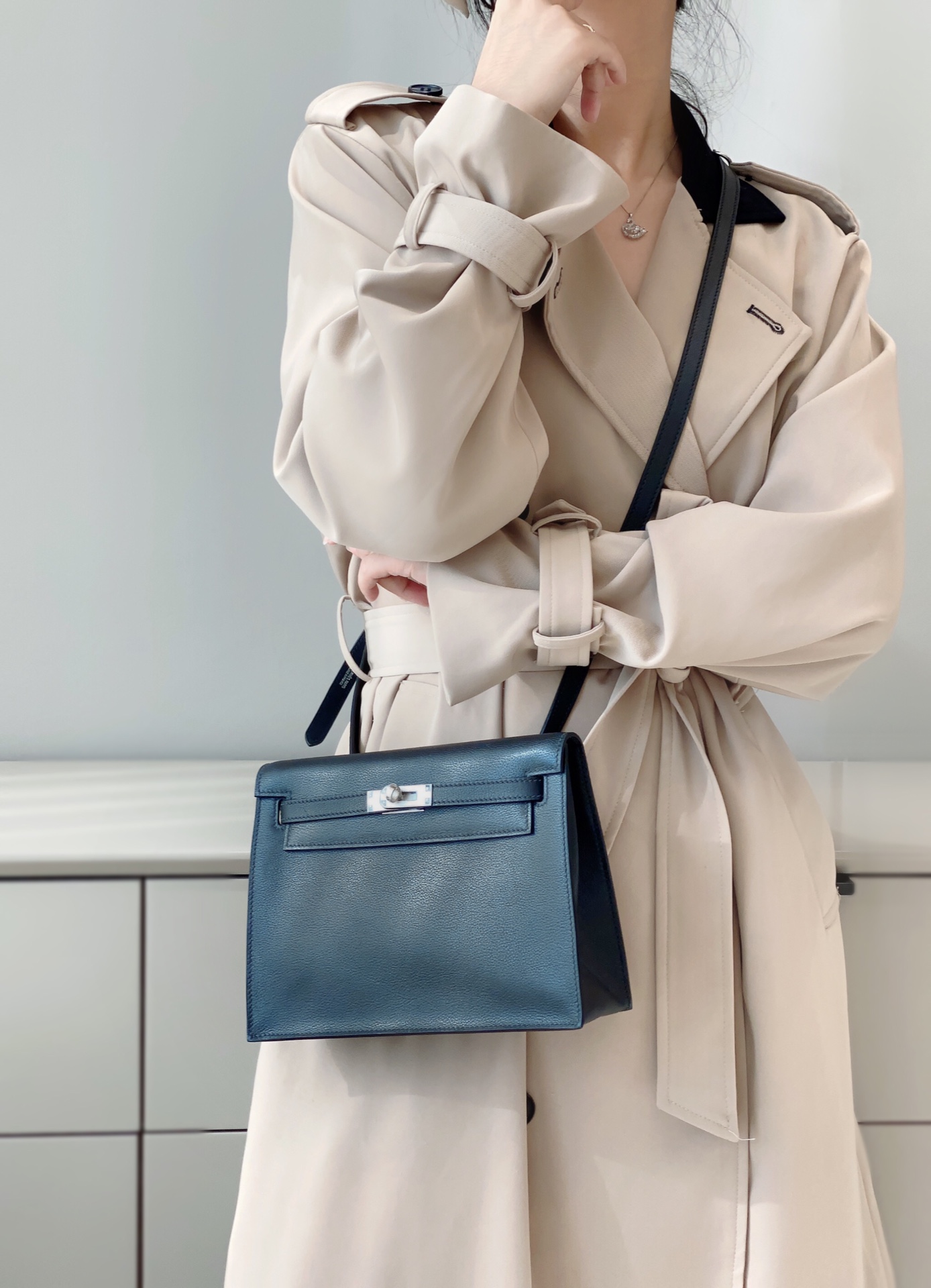 爱马仕 Hermès 高定典藏名品高定成衣时装外套连衣裙衬衫T恤 #2239613A 6