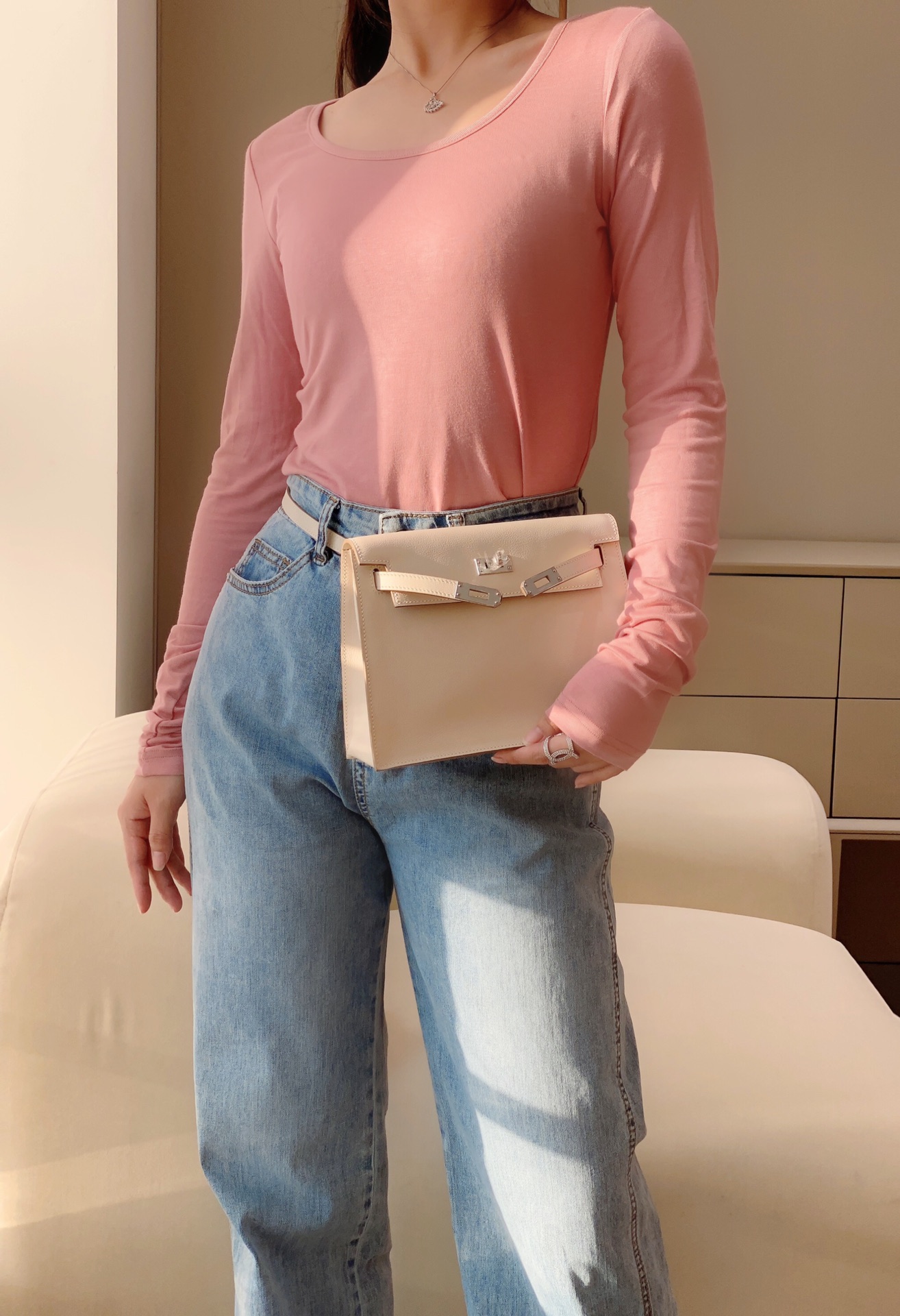 Hermès Luxury Designer Handbag Shoulder Crossbody Bag crafted in premium 2