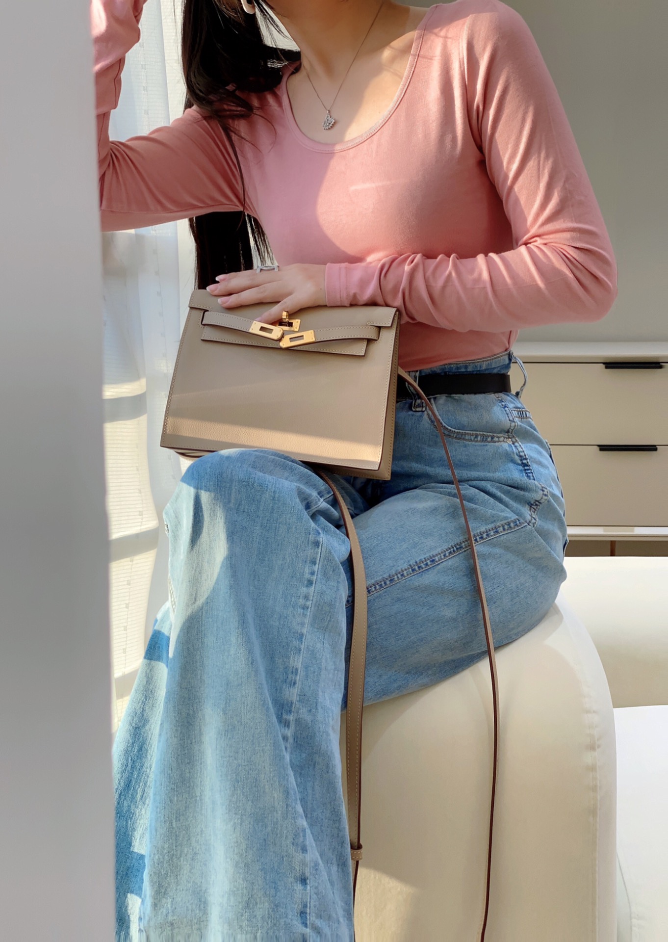爱马仕 Hermès 高定典藏经典高奢皮具手袋托特包斜挎包女包 #7CA64C98 6