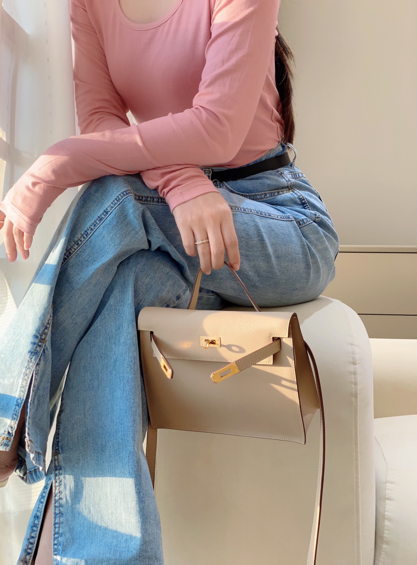 爱马仕 Hermès 高定典藏经典高奢皮具手袋托特包斜挎包女包 #7CA64C98 5