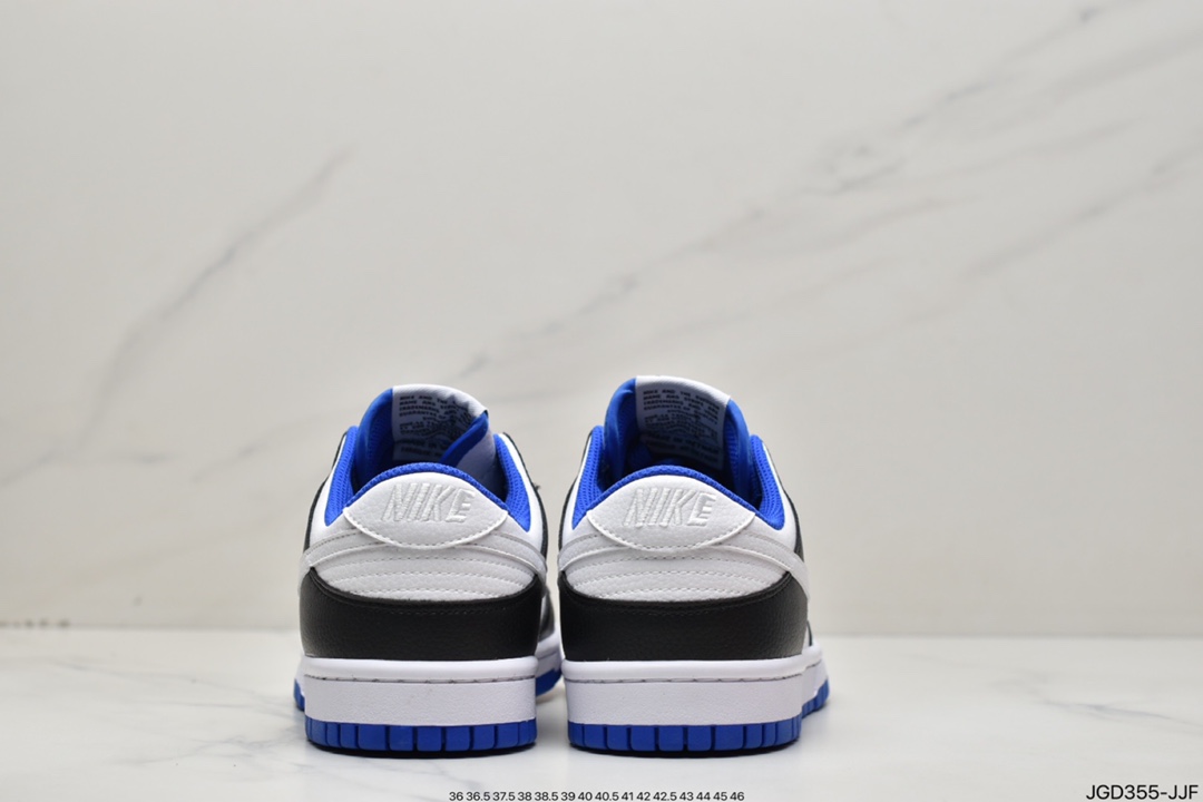 NIKE SB Dunk Low black and white blue FD9064-110