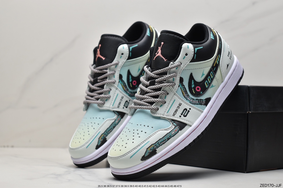 260 Nike Air Jordan1 Low AJ1乔丹一代低帮经典553558-062