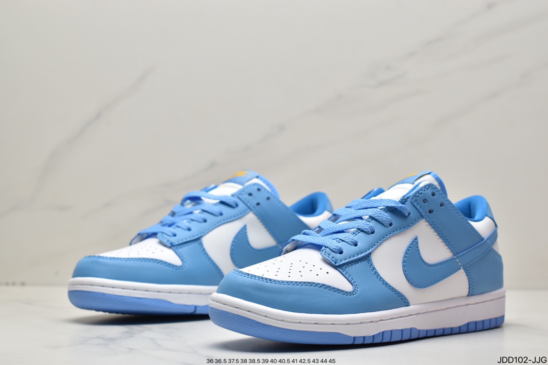 120 耐克Nike SB Dunk Low Pro 复古低帮头层皮休闲运动滑板板鞋DD1503-101