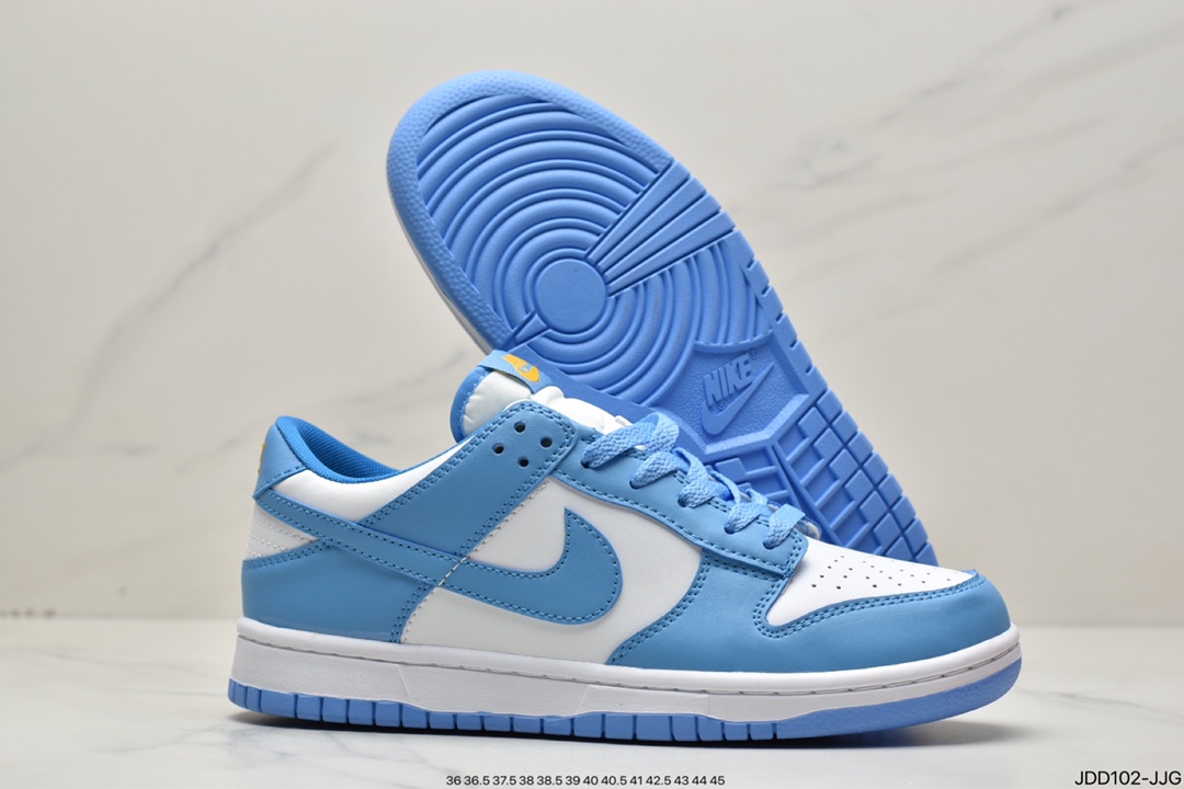 120 耐克Nike SB Dunk Low Pro 复古低帮头层皮休闲运动滑板板鞋DD1503-101