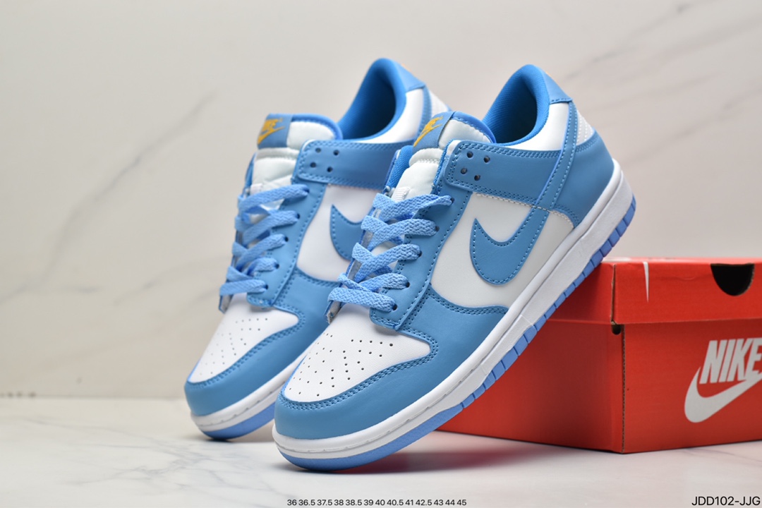120 耐克Nike SB Dunk Low Pro 复古低帮头层皮休闲运动滑板板鞋DD1503-101