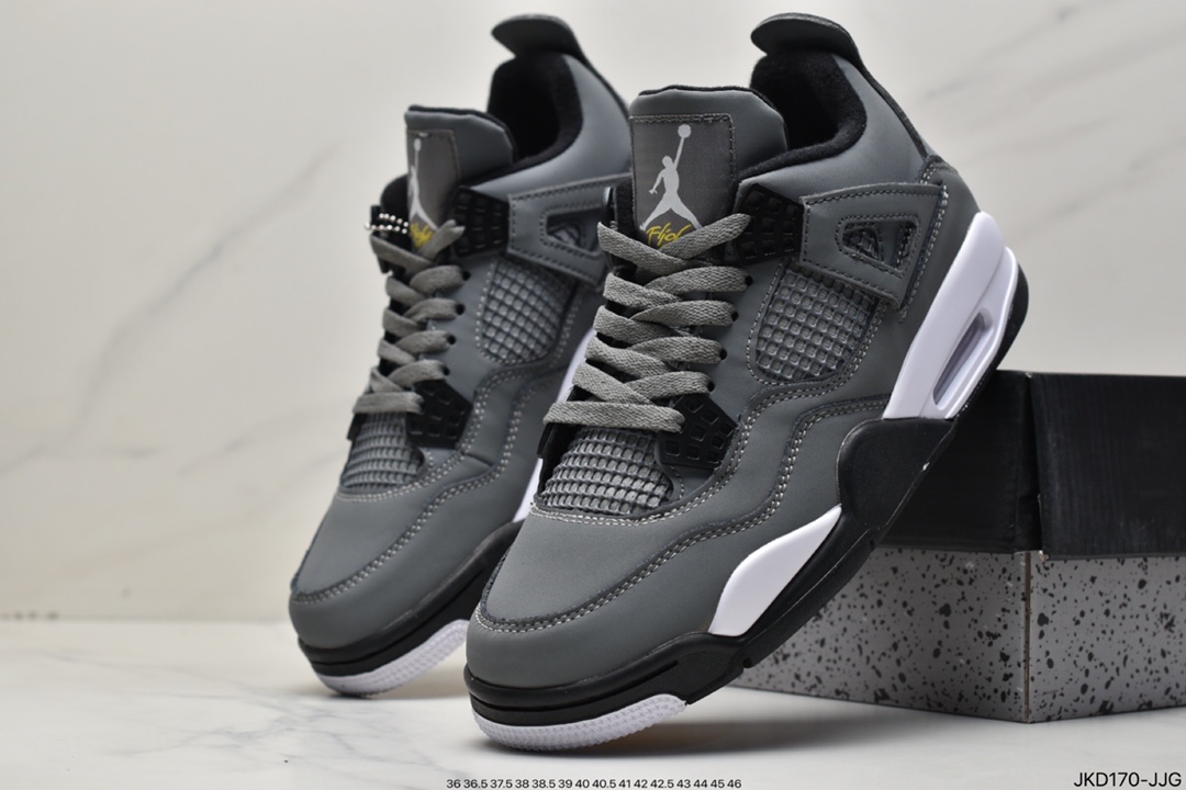 160 耐克Nike Wmns Air Jordan 4 Retro”Canyon Purple”AJ4代中帮