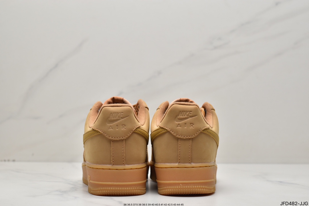170 Nike Air Force1 Low AF1 经典款小麦色空军一号低帮休闲板鞋 CJ9179-200