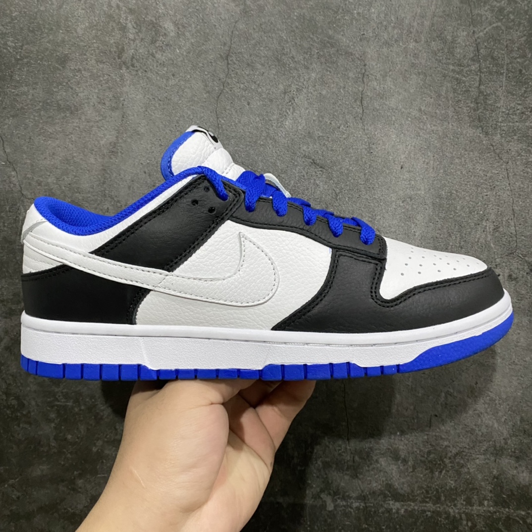 340 Top纯原 Nike Dunk Low 黑白蓝 FD9064-110
