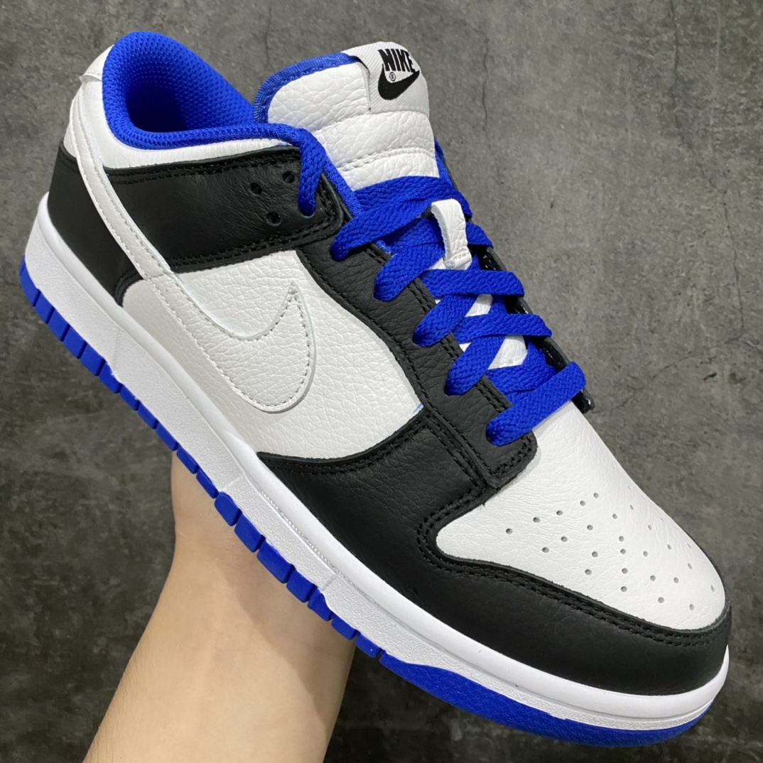 340 Top纯原 Nike Dunk Low 黑白蓝 FD9064-110