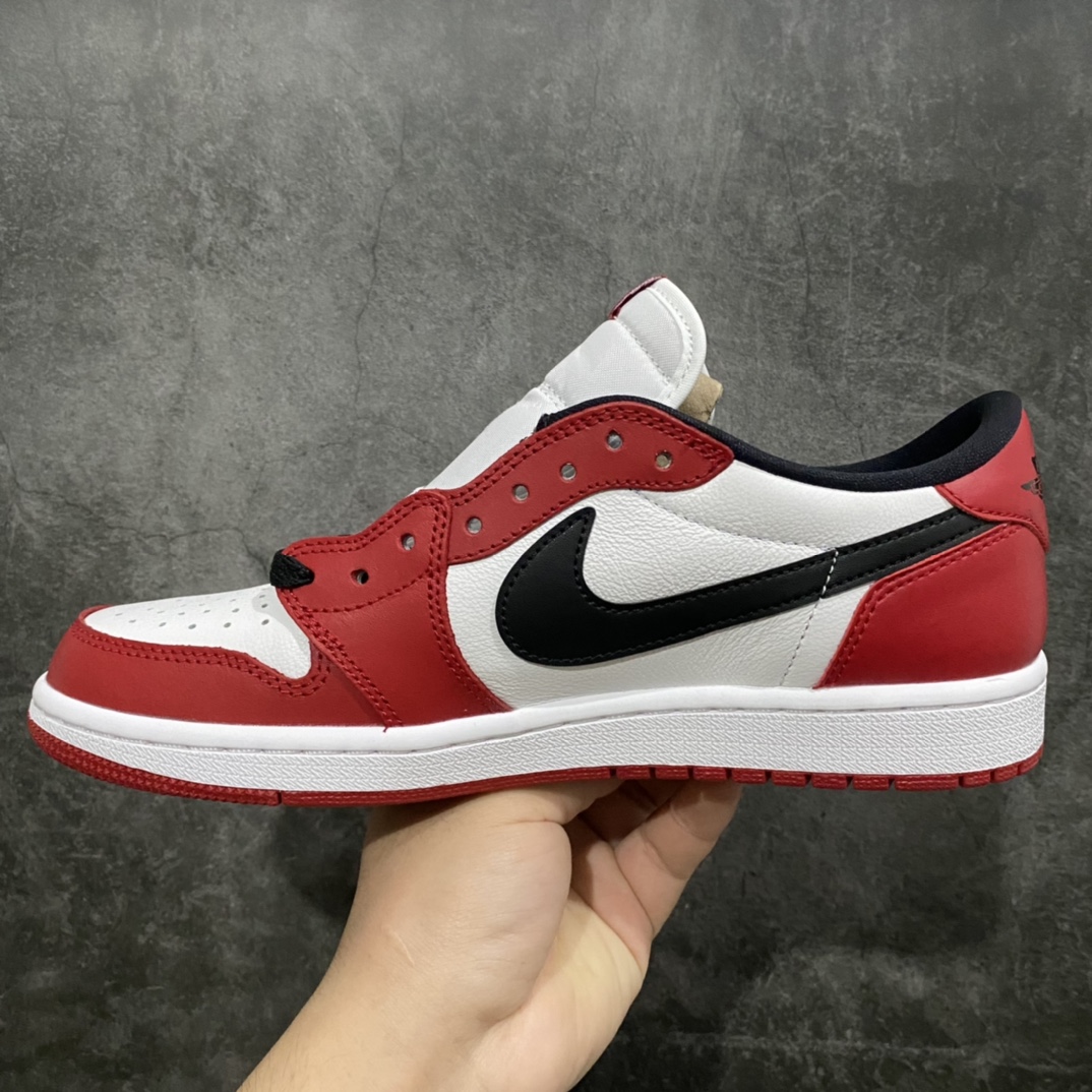 图片[2]-莞产DG版本Air Jordan 1 Retro Low Chicaoo AJ1低帮白红芝加哥705329-600 市售最强版的存在 打破市场无好货之说 原厂皮料加持 完美清洁度 鞋型无敌 真心走线没得挑 尺码：40.5-47.5-选品中心