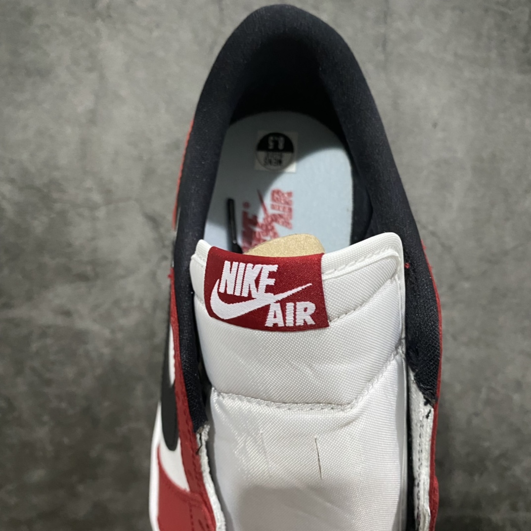 图片[8]-莞产DG版本Air Jordan 1 Retro Low Chicaoo AJ1低帮白红芝加哥705329-600 市售最强版的存在 打破市场无好货之说 原厂皮料加持 完美清洁度 鞋型无敌 真心走线没得挑 尺码：40.5-47.5-选品中心