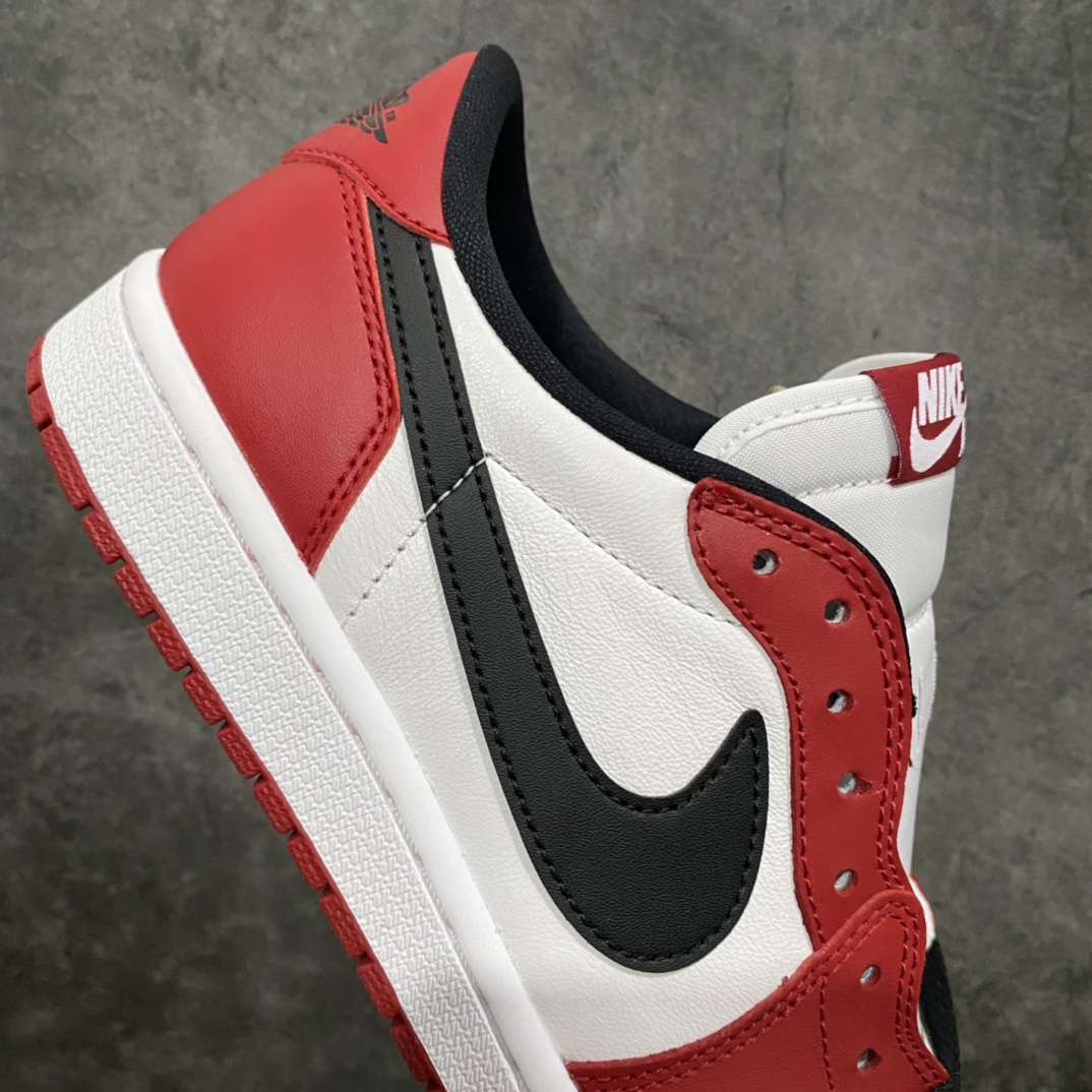 图片[7]-莞产DG版本Air Jordan 1 Retro Low Chicaoo AJ1低帮白红芝加哥705329-600 市售最强版的存在 打破市场无好货之说 原厂皮料加持 完美清洁度 鞋型无敌 真心走线没得挑 尺码：40.5-47.5-选品中心