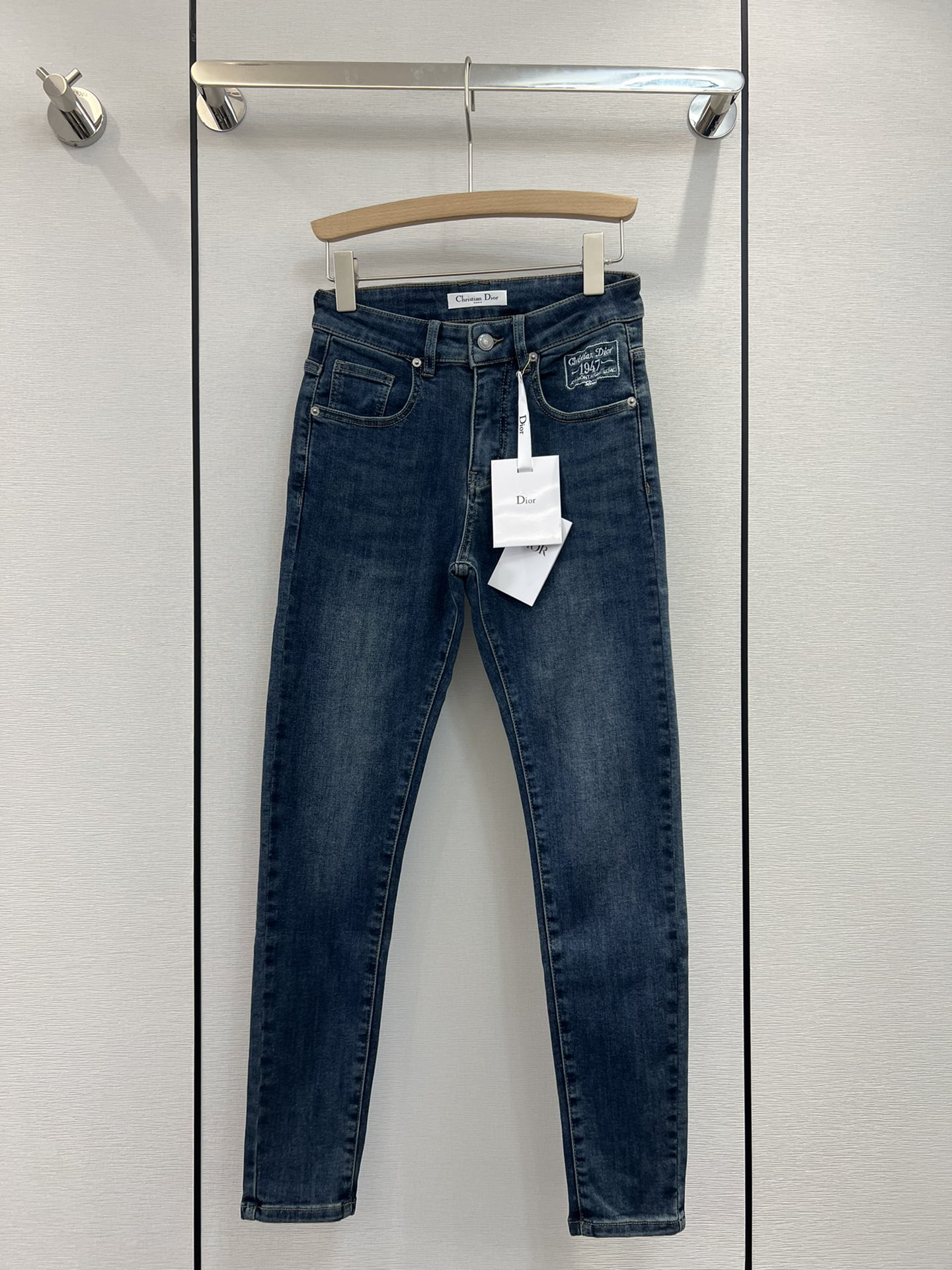 Wholesale 2023 Replica
 Dior Clothing Jeans Embroidery Fall/Winter Collection