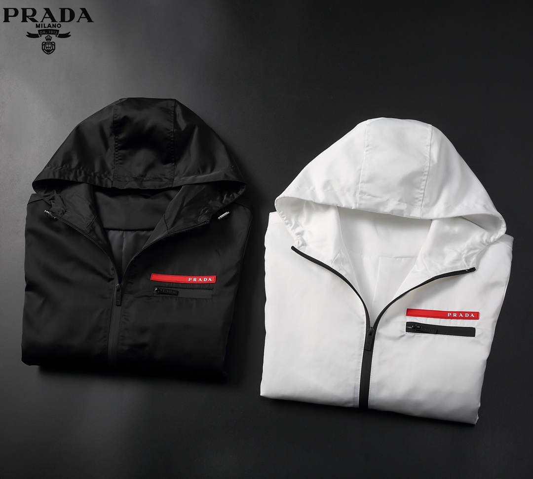 Prada Clothing Coats & Jackets Practical And Versatile Replica Designer
 Men Spring/Fall Collection