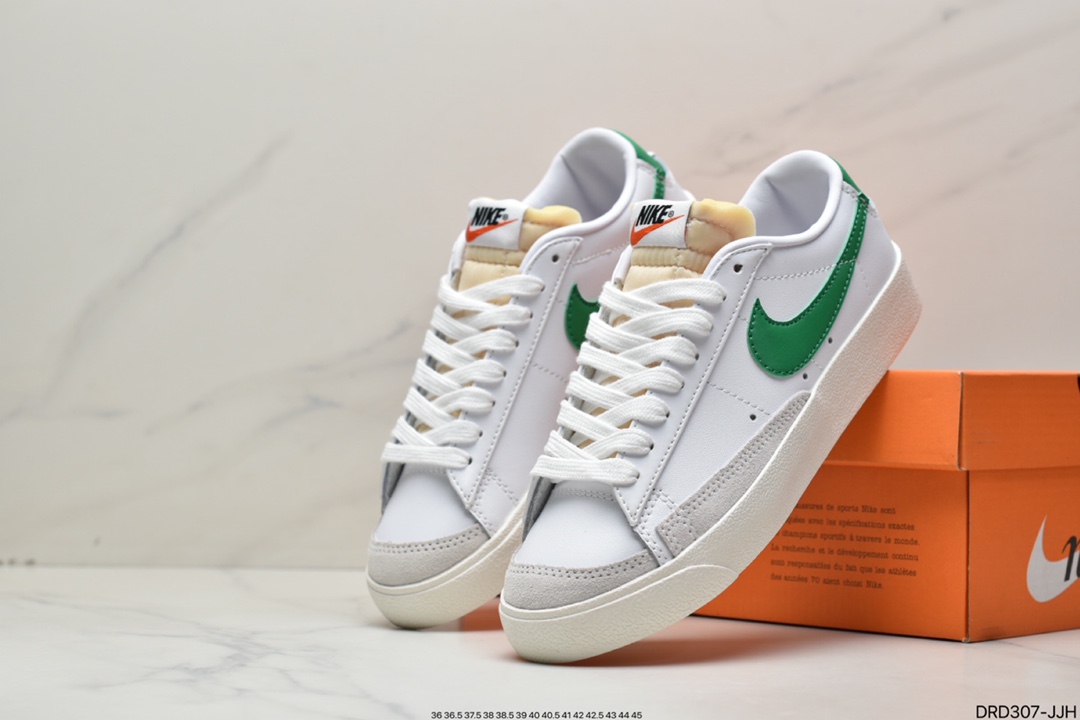 Nike Blazer Low Classic Trail Blazers Low Top Versatile Casual Sports Shoes DM0882-100