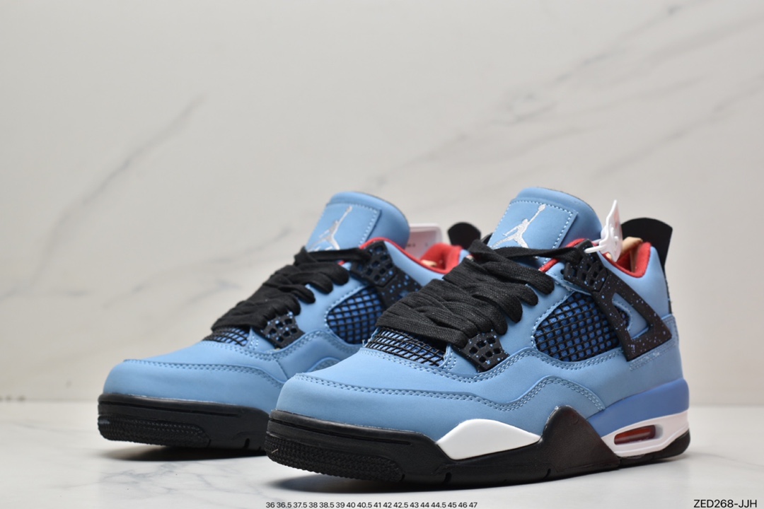 Travis Scott x Air Jordan 4 Retro OG ”Cactus Jacks” AJ4 generation mid-top basketball shoes 308497-406-Top High Quatity Cheap Sneakers Fashion Clothing Clothes Bags handbags Shoes of all Brand wholesale With The best Quality And Beautiful Price from China Factory Chinese suppliers wholesaler seller Travis Scott x Air Jordan 4 Retro OG ”Cactus Jacks” AJ4 generation mid-top basketball shoes 308497-406