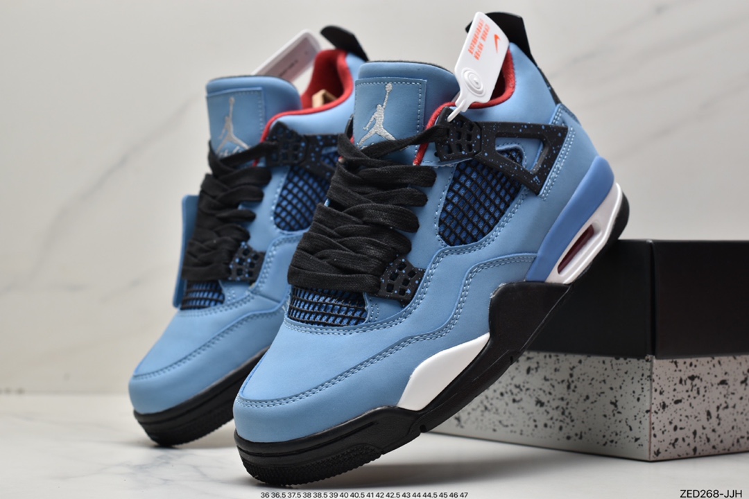 Travis Scott x Air Jordan 4 Retro OG ”Cactus Jacks” AJ4 generation mid-top basketball shoes 308497-406-Top High Quatity Cheap Sneakers Fashion Clothing Clothes Bags handbags Shoes of all Brand wholesale With The best Quality And Beautiful Price from China Factory Chinese suppliers wholesaler seller Travis Scott x Air Jordan 4 Retro OG ”Cactus Jacks” AJ4 generation mid-top basketball shoes 308497-406