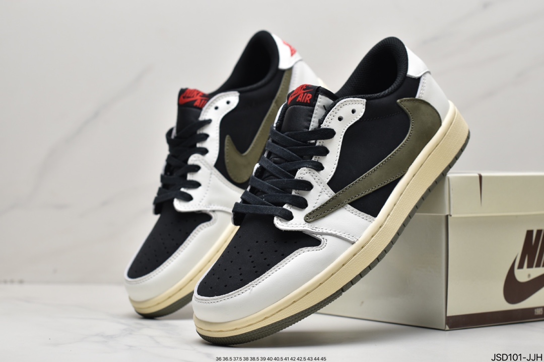 Travis Scott x Air Jordan 1 Low Olive DZ4137-106-Top High Quatity Cheap Sneakers Fashion Clothing Clothes Bags handbags Shoes of all Brand wholesale With The best Quality And Beautiful Price from China Factory Chinese suppliers wholesaler seller Travis Scott x Air Jordan 1 Low Olive DZ4137-106