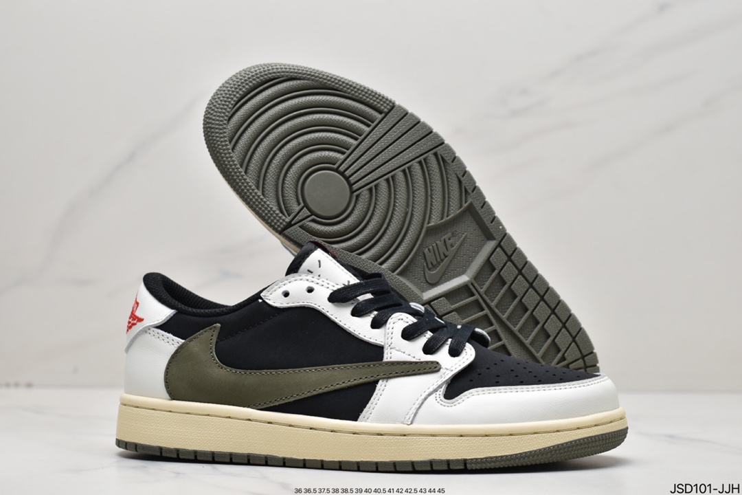 Travis Scott x Air Jordan 1 Low Olive DZ4137-106-Top High Quatity Cheap Sneakers Fashion Clothing Clothes Bags handbags Shoes of all Brand wholesale With The best Quality And Beautiful Price from China Factory Chinese suppliers wholesaler seller Travis Scott x Air Jordan 1 Low Olive DZ4137-106