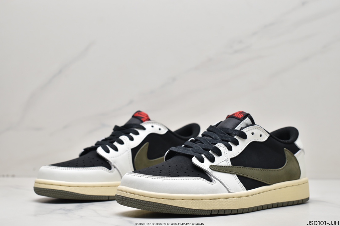 Travis Scott x Air Jordan 1 Low Olive DZ4137-106-Top High Quatity Cheap Sneakers Fashion Clothing Clothes Bags handbags Shoes of all Brand wholesale With The best Quality And Beautiful Price from China Factory Chinese suppliers wholesaler seller Travis Scott x Air Jordan 1 Low Olive DZ4137-106