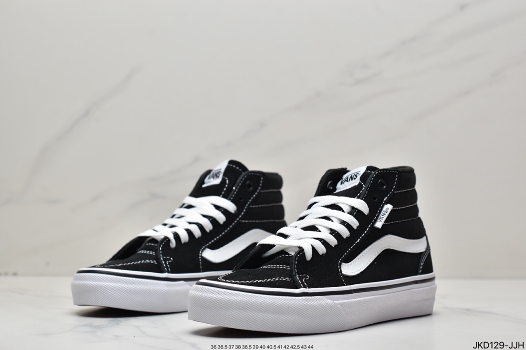 Vans Sk8-Hi Slim Classic High Top Canvas Casual Sports Vulcanized Skateboard Shoes