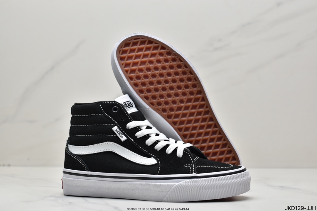 Vans Sk8-Hi Slim Classic High Top Canvas Casual Sports Vulcanized Skateboard Shoes