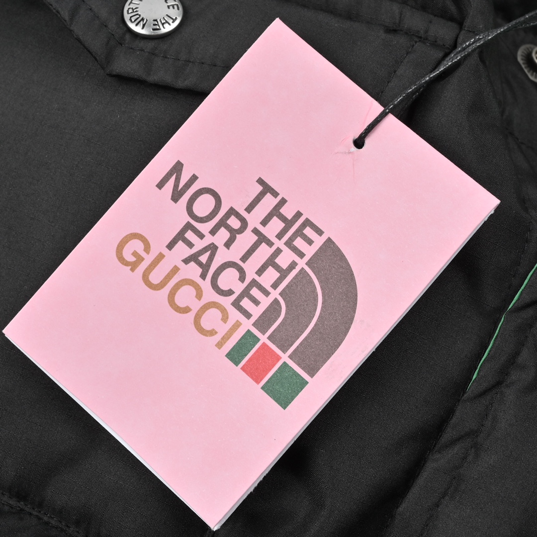 THE NORTH FACE x GUCCI 北面古驰联名款立领羽绒马甲