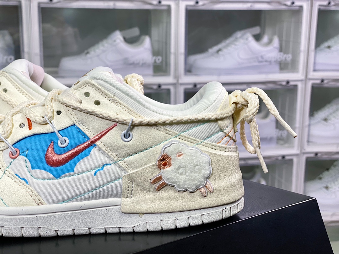 260 Wmns Dunk Low Disrupt 2”Pale Ivory”轻量扣篮破坏二代DH4402-100