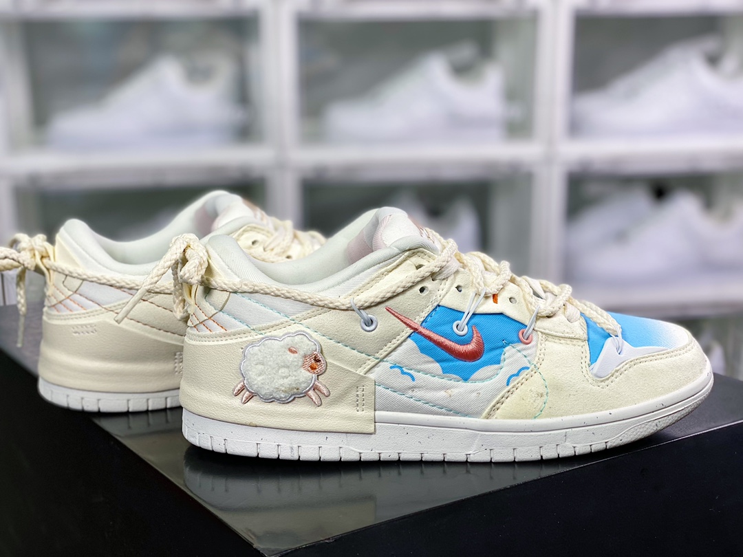 260 Wmns Dunk Low Disrupt 2”Pale Ivory”轻量扣篮破坏二代DH4402-100