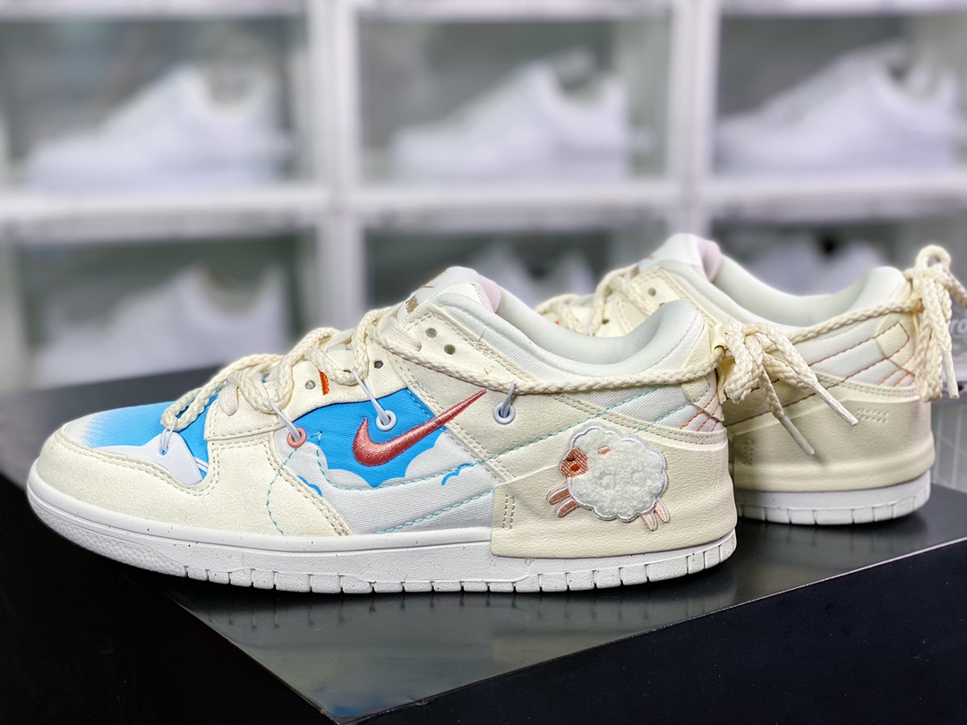 260 Wmns Dunk Low Disrupt 2”Pale Ivory”轻量扣篮破坏二代DH4402-100