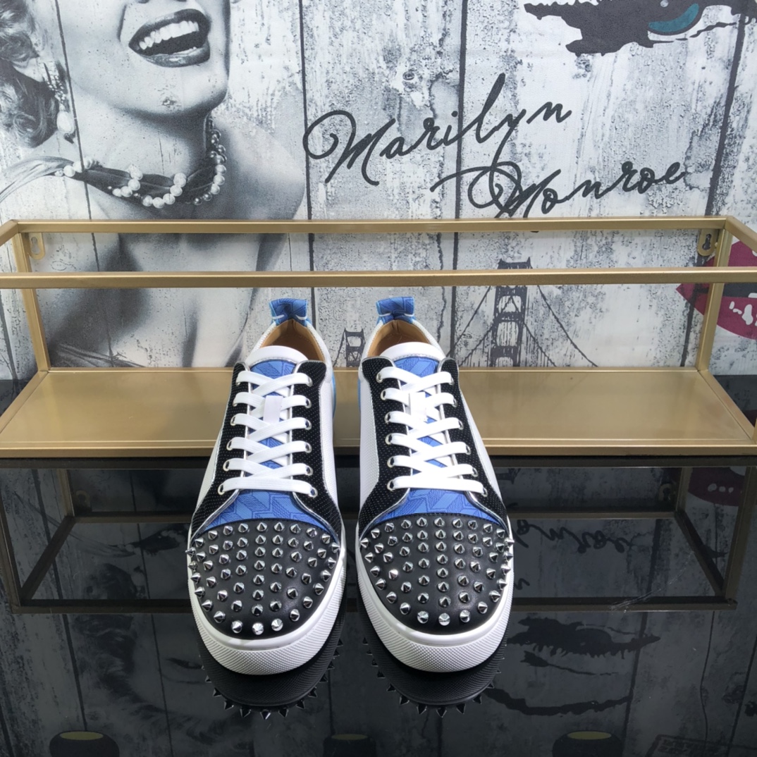 250christian louboutin(CL) Estilo completo , zapatos de tabla casuales Modelos calientes exclusivos 