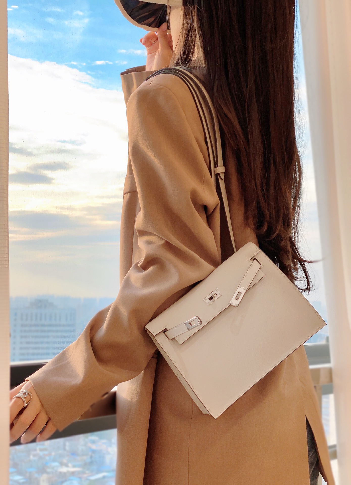 Hermès Luxury Designer Handbag Shoulder Crossbody Bag crafted in premium 5