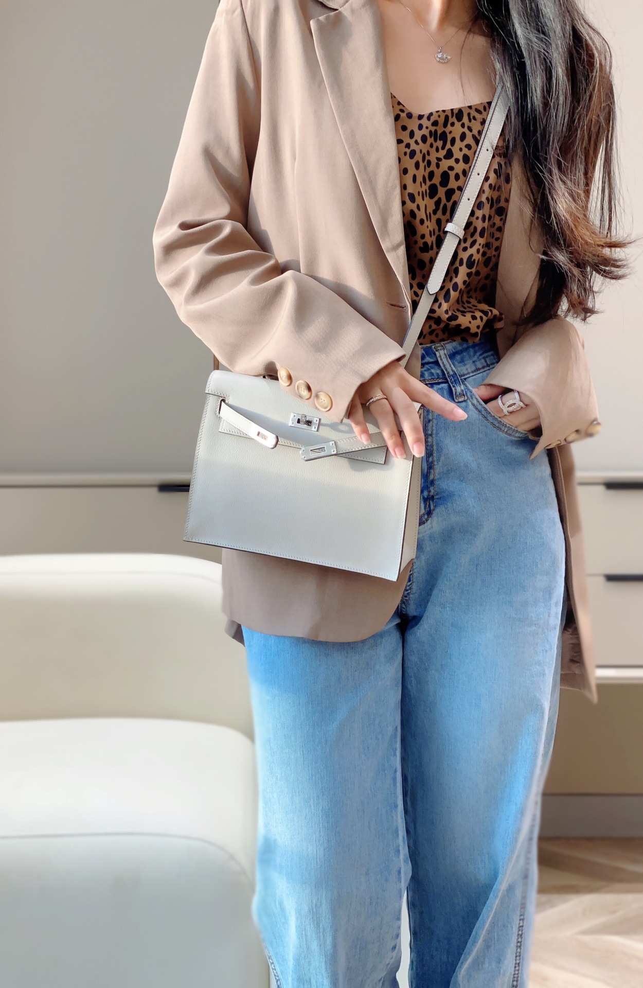 Hermès Luxury Designer Handbag Shoulder Crossbody Bag crafted in premium 8