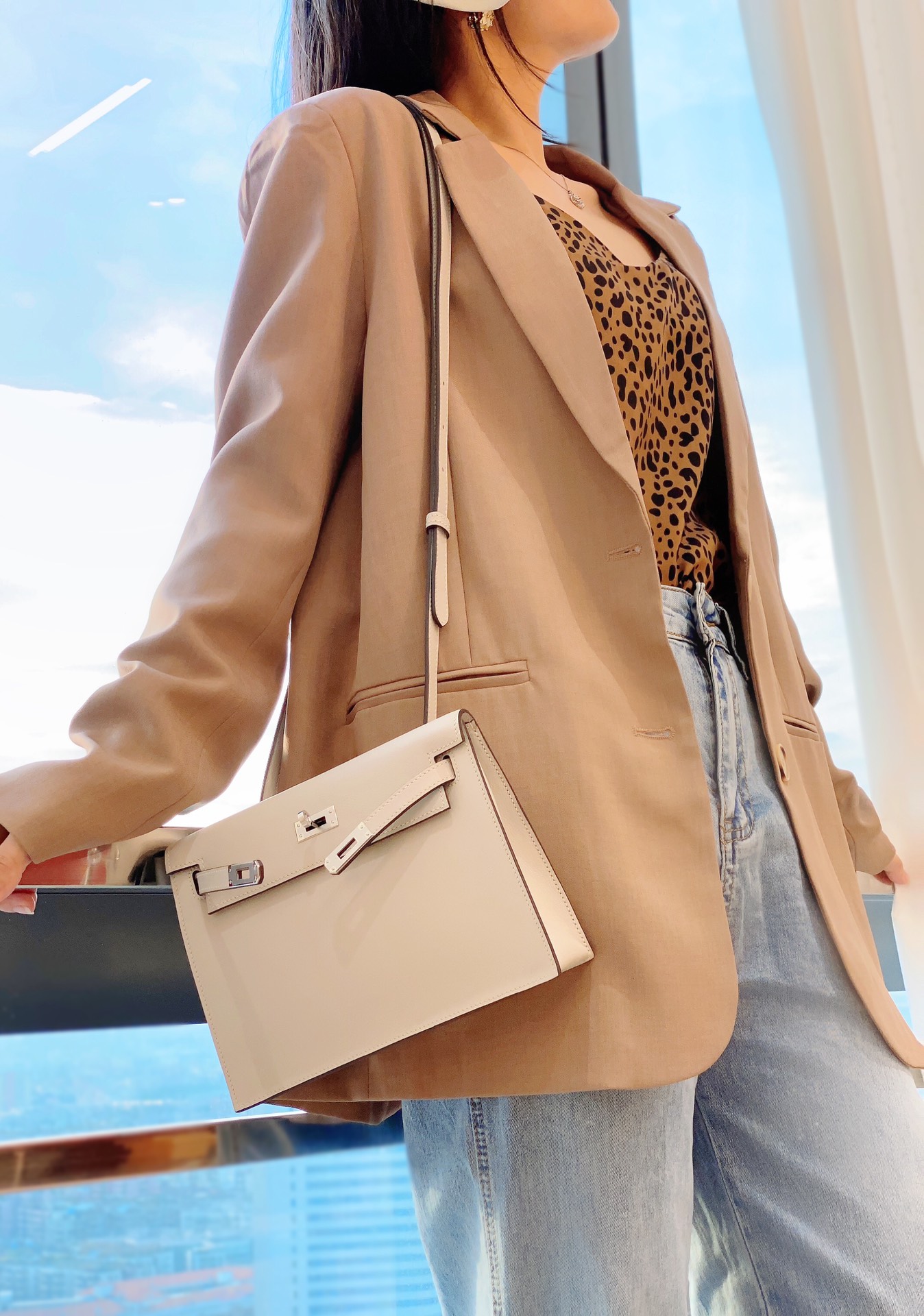 Hermès Luxury Designer Handbag Shoulder Crossbody Bag crafted in premium 4