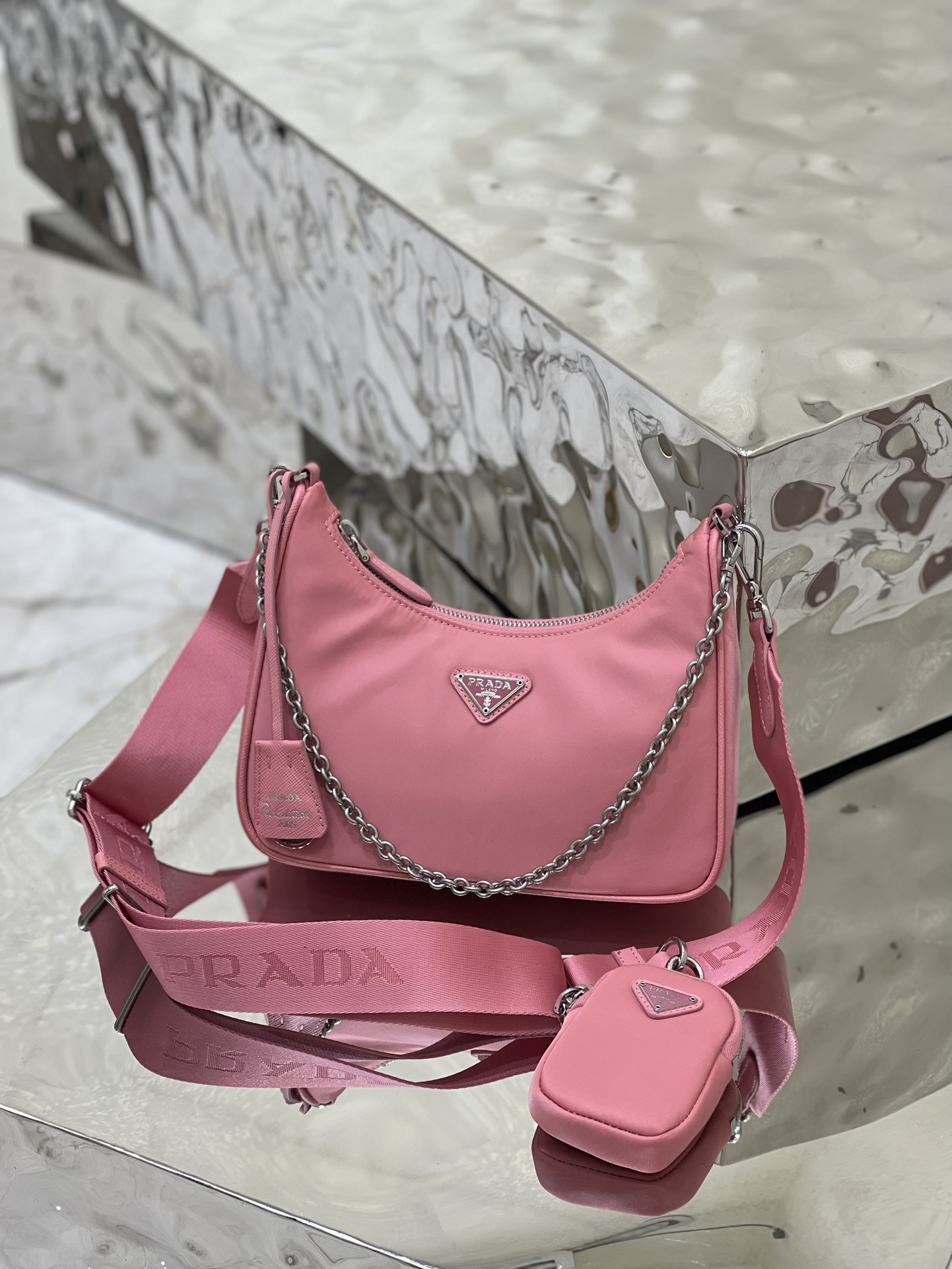 High-End Designer
 Prada Belt Bags & Fanny Packs Handbags Crossbody & Shoulder Bags Girl