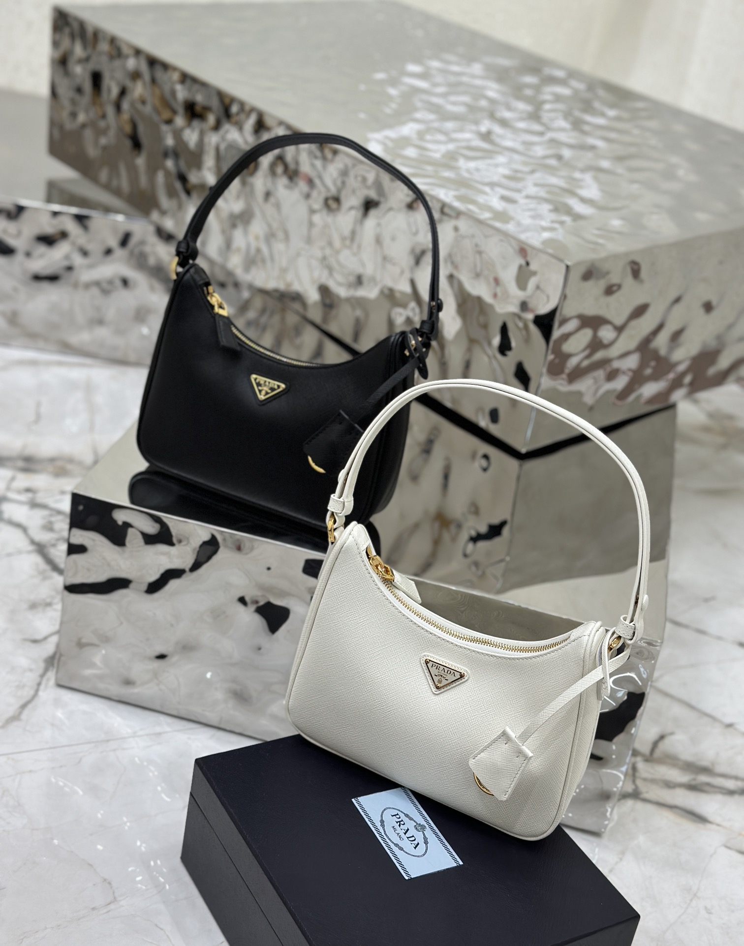 Prada Crossbody & Shoulder Bags Underarm