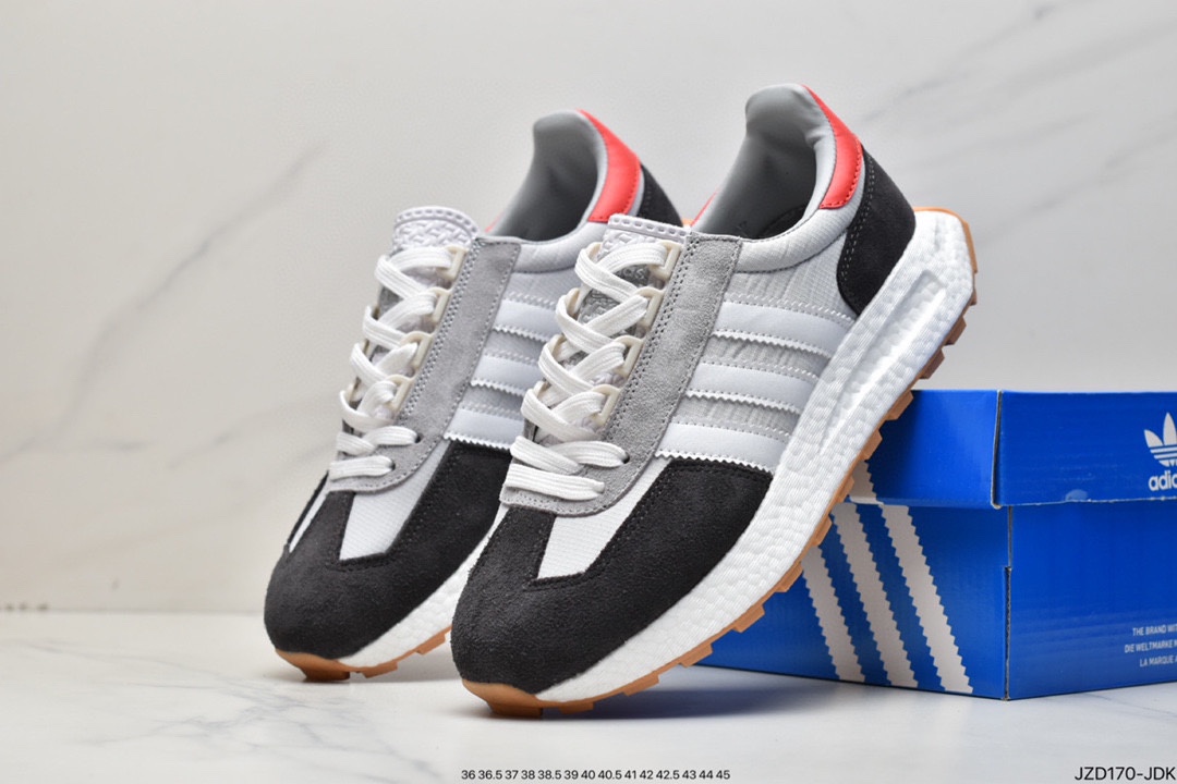 adidas Racing E5 Boost Prototype speed light retro series HQ6330