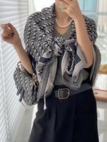 Top Quality
 Dior Scarf Shawl Silk Wool