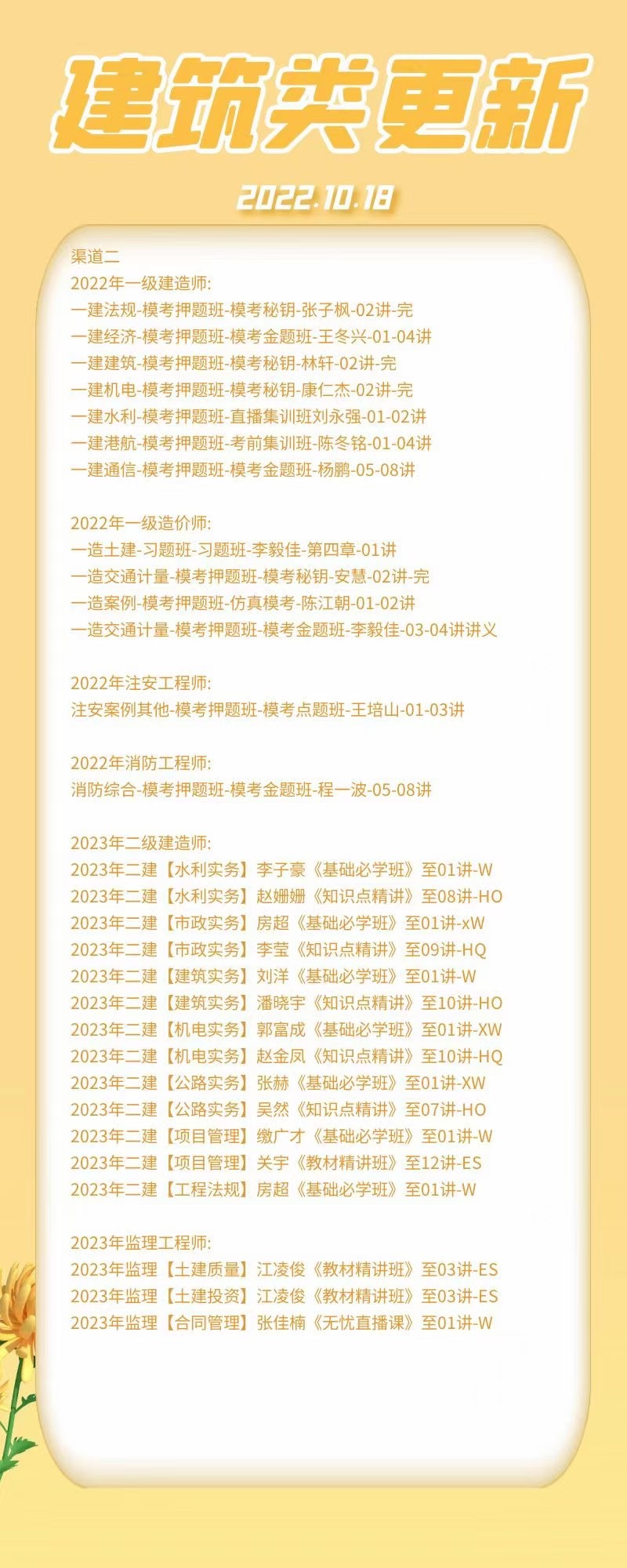 萌学院区10月18号更新 ?22建筑类