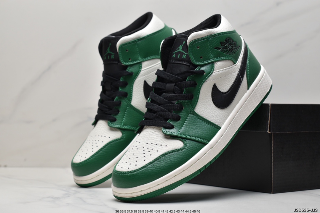 200 Air Jordan 1 Mid 纯原系列 当前市场最优版本 554724-109