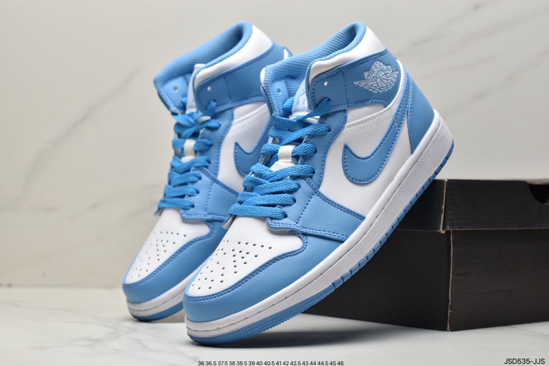 200 Air Jordan 1 Mid 纯原系列 当前市场最优版本 554724-109