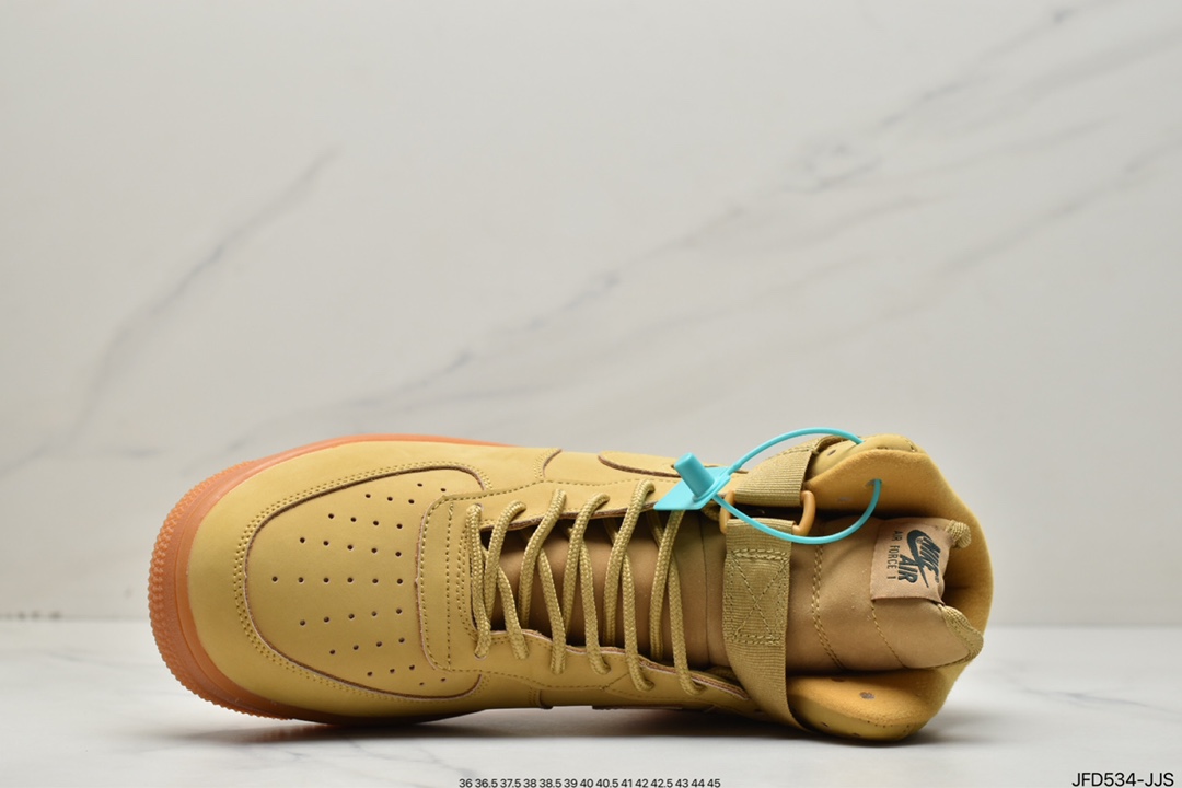 170 Nike Air Force 1 Mid '07 Mid”Flax”空军一号高帮经典百搭休闲运动板鞋715889-200